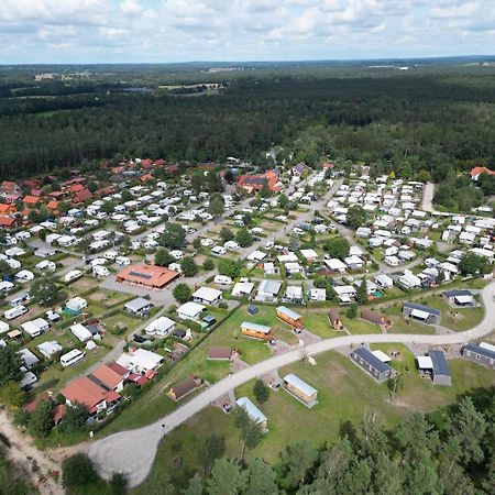 Ferienpark Auf Dem Simpel - Heide-Lodge 1 Soltau Bagian luar foto